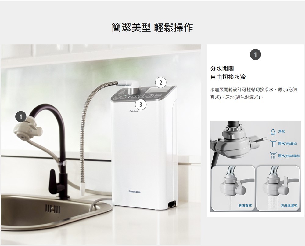 Panasonic 國際牌 TK-AS500鹼性離子整水器