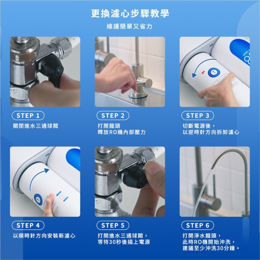 3M HFRO RO逆滲透淨水器