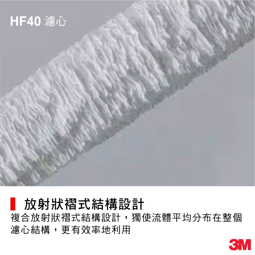 3M HF40H 40吋超高流量淨水器