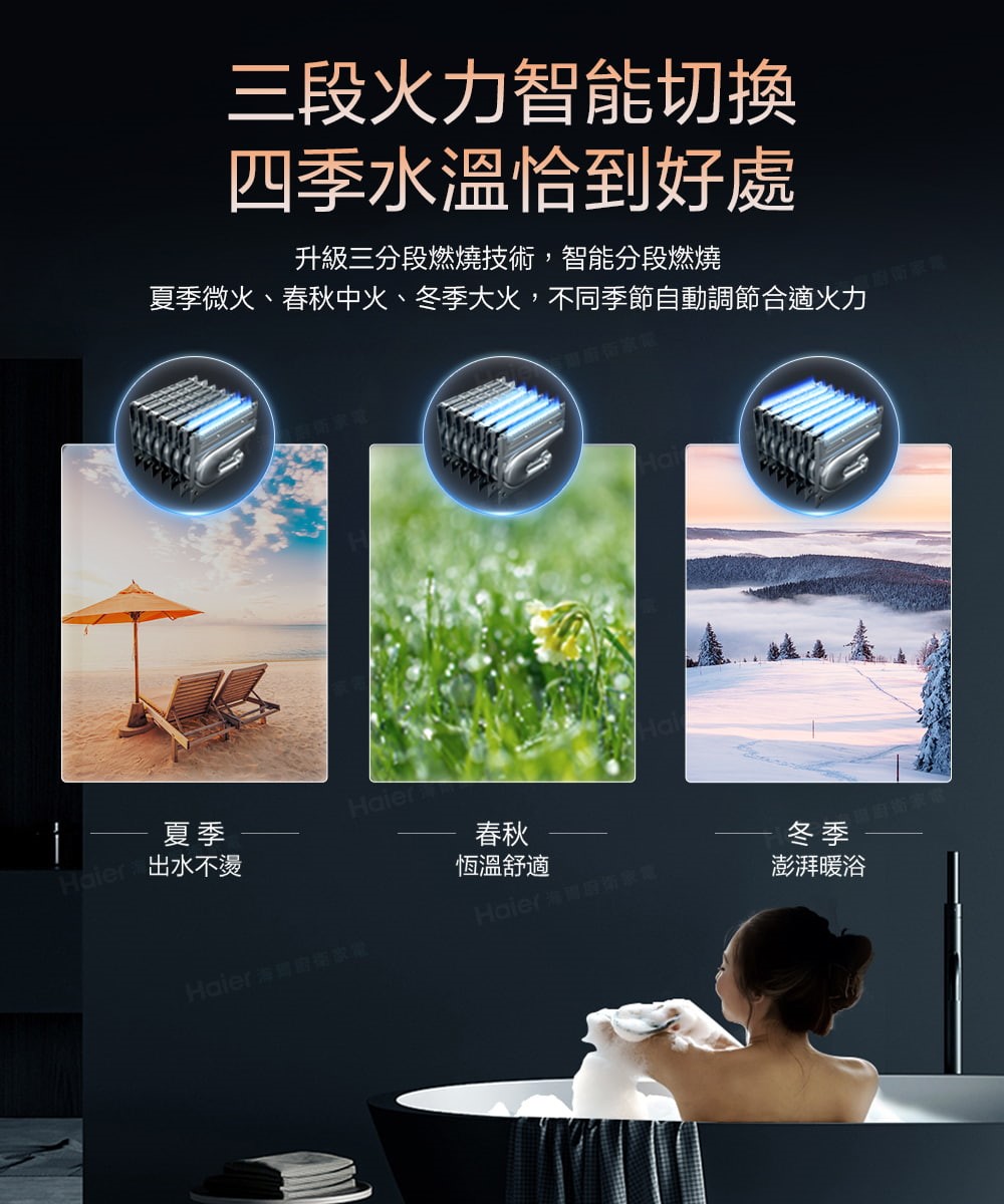 DC3 節能恆溫熱水器 (天然氣專用)