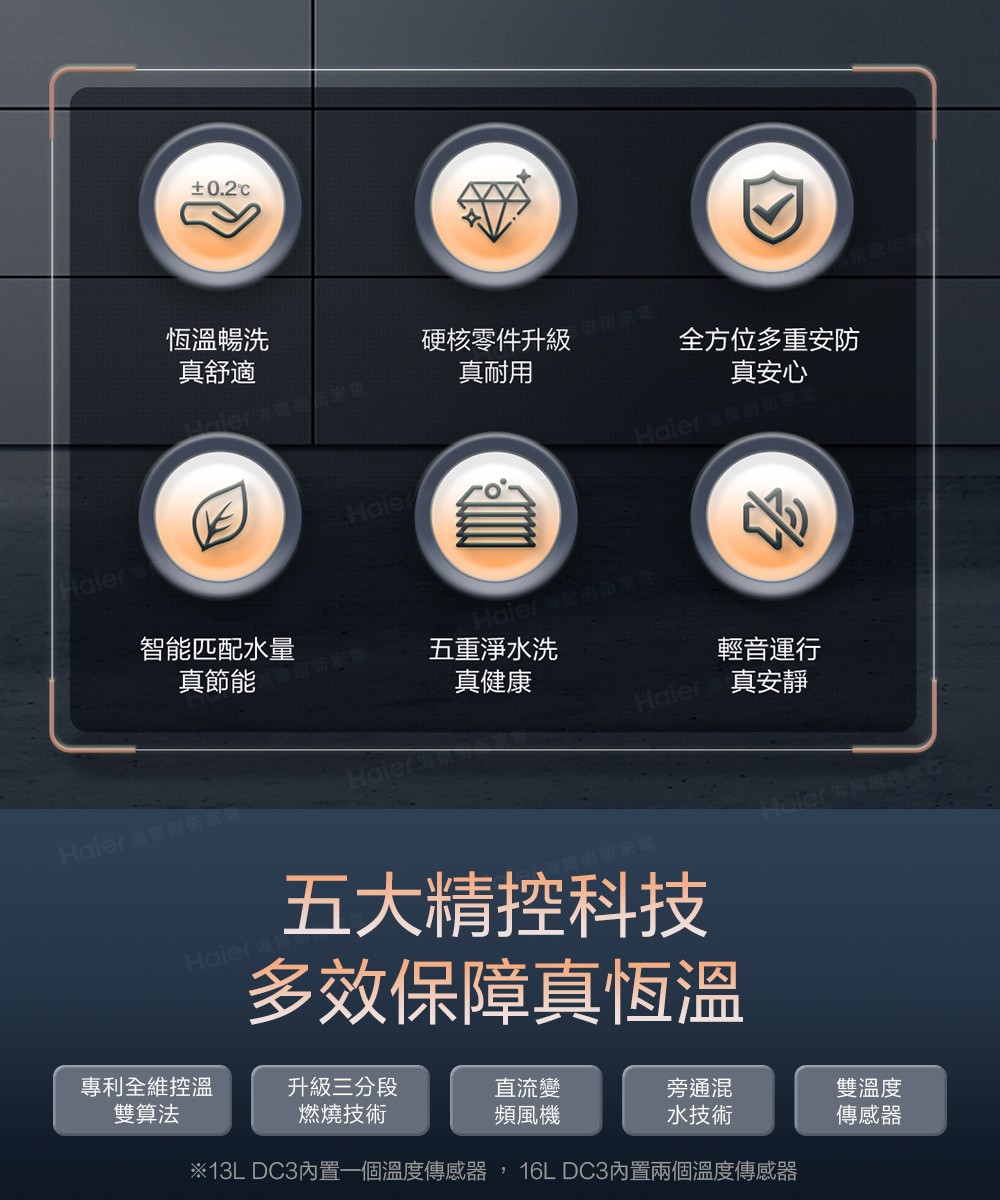 DC3 節能恆溫熱水器 (天然氣專用)
